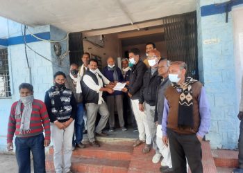 भारतीय जनता पार्टी छबडा के कार्यकर्ताओ ने राज्यपाल के नाम जरीये ज्ञापन उपखण्ड अधिकारी छबडा को दिया