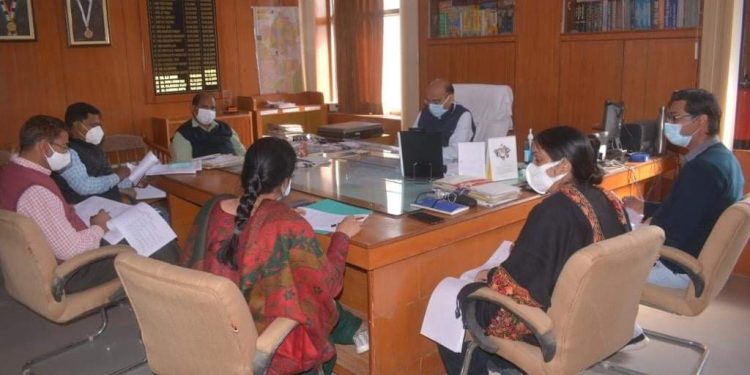 स्थानीय निधि अंकेक्षण विभाग की बैठक आयोजित