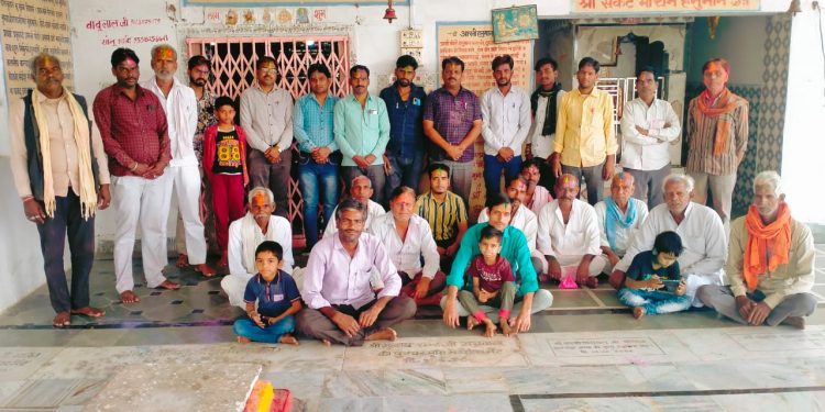 श्री आदि गौड़ ब्राह्मण समाज छबड़ा का होली मिलन समारोह आयोजित।