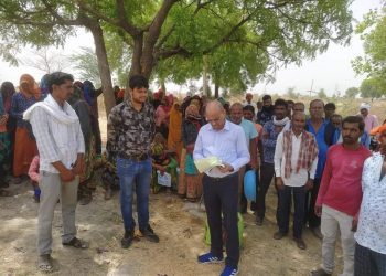 जिला कलक्टर ने किया मनरेगा कार्यों का निरीक्षण