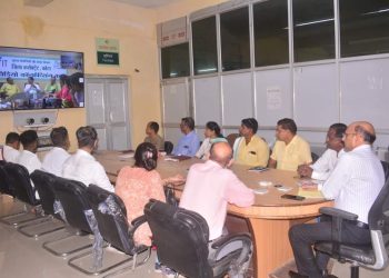 संभाग स्तरीय गांधी दर्शन प्रशिक्षण शिविर की तैयारी संबंधी वीसी आयोजित