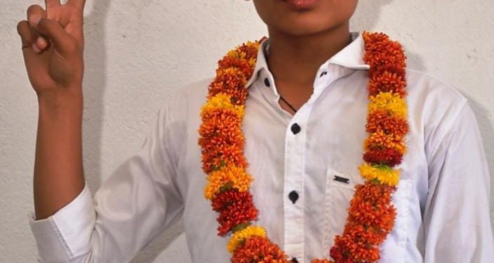 स्वाधीनता दिवस पर आयोजित सार्वजनिक समारोह मे आदर्श विद्या मंदिर के छात्र का होगा सम्मान