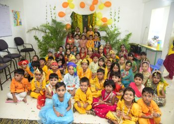 सैनफोर्ट वर्ल्ड स्कूल में मनाया  नंदउत्सव  छबडा