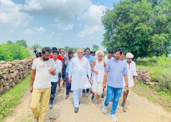 विधायक सिंघवी का बाढ़ क्षेत्रो का दौरा जारी