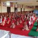 योग सत्र में मातृशक्ति ने सीखे आसन,प्राणायाम व ध्यान की विभिन्न विधाएं स्वतंत्रता के अमृतमोत्सव पर 75 मिनट का विशेष योग सत्र