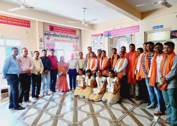 सेंट्रल पब्लिक स्कूल, में भारत विकास परिषद शाखा छबड़ा द्वारा आयोजित हुआ हुआ गुरु वंदन छात्र अभिनंदन कार्यक्रम