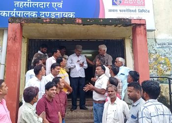 भाजपा कार्यकर्ताओ ने मुख्यमंत्री के नाम सौंपा ज्ञापन