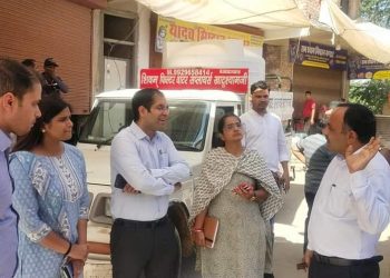 जिला कलेक्टर व एसपी ने खाटूश्यामजी मेले की व्यवस्थाओं का लिया जायजा,  पलसाना पंचायत समिति व सीएचसी का किया निरीक्षण