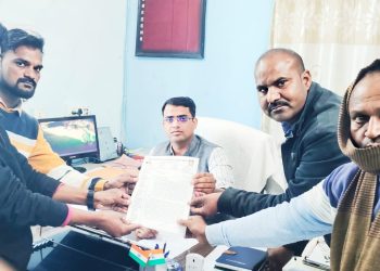 छबड़ा बैरवा महासभा के अध्यक्ष बालमुकुंद बैरवा ने दिया उपजिला कलेक्टर महोदय, ज्ञापन