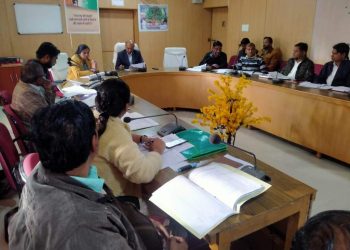 मनरेगा एवं पंचायती राज विभाग की योजनाओं संबंधी समीक्षा बैठक आयोजित