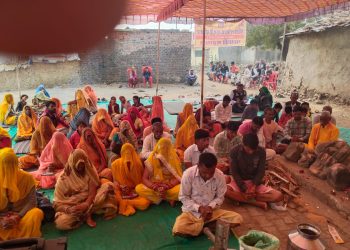 ग्राम घट्टी में हुआ गायत्री दीपयज्ञ एवं पंच कुण्डीय महायज्ञ