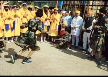 छबड़ा शहर में नगर – कीर्तन धूमधाम से निकाला  श्री गुरुगोविंद सिंह महाराज के प्रकाष पर्व पर शहर में विशाल नगर कीर्तन धूमधाम से निकाला