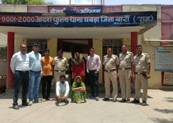 ब्लाईन्ड मर्डर का खुलासा कर 02 आरोपियो को किया गिरफ्तार मृतक की पत्नि ने अपने प्रेमी के साथ मिलकर की अपने ही पति की हत्या