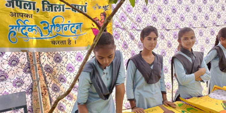 आज दिनांक 20/9/2023 को छबड़ा  तहसील के फलिया ग्राम पंचायत के ग्राम पटपड़ी में चल रहीं श्री मदभागवत कथा में आसपास गाँवों के सेकड़ों श्रद्धालु उपस्थित रहें।