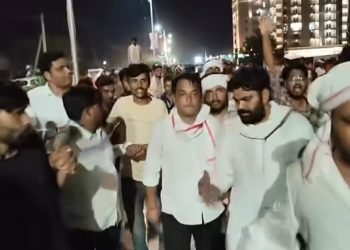 नरेश मीणा के समर्थक मंत्री प्रमोद जैन भाया के घर की तरफ कर गए कूच, पुलिस ने शहर के बाहर खदेड़ा, लगाई धारा 144