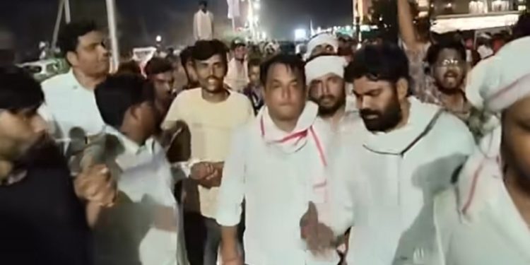 नरेश मीणा के समर्थक मंत्री प्रमोद जैन भाया के घर की तरफ कर गए कूच, पुलिस ने शहर के बाहर खदेड़ा, लगाई धारा 144
