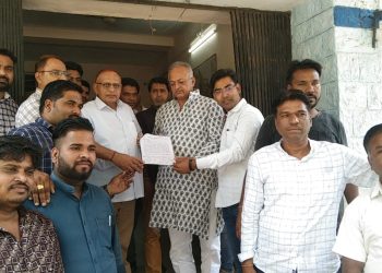 भाजपा ने विधायक सिंघवी के नेतृत्व में राज्यपाल के नाम सौंपा ज्ञापन