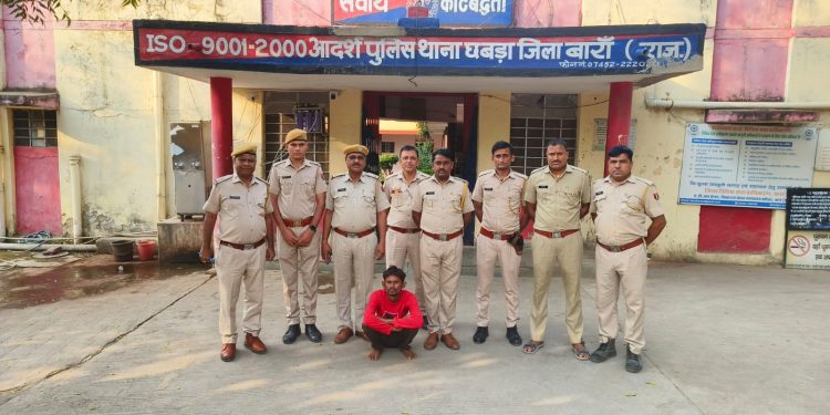 नकबजनी के मामले में 03 साल से फरार भगौडा गिरफ्तार