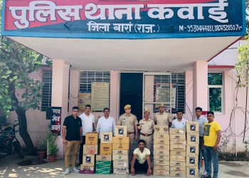 अवैध अंग्रेज़ी और देशी शराब की खेप सहित एक व्यक्ति गिरफ़्तार