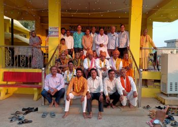 गायत्री मंदिर छबड़ा पर गायत्री परिजनों का स्वागत कार्यक्रम रखा गया जो 9 दिवसीय नवरात्रा में साधना सत्र करके आए हुए