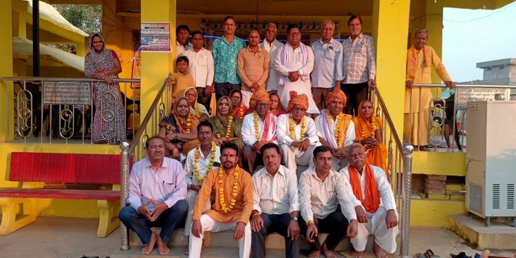 गायत्री मंदिर छबड़ा पर गायत्री परिजनों का स्वागत कार्यक्रम रखा गया जो 9 दिवसीय नवरात्रा में साधना सत्र करके आए हुए