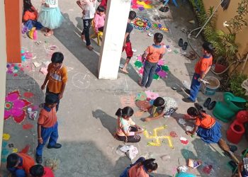 सैनफोर्ड वर्ल्ड स्कूल में मनाया दीपावली महोत्सव