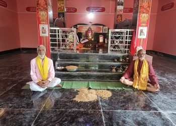 निज मन्दिर में बिराजे खेड़ी के बाला जी,यज्ञ की पूर्णाहुति आज,प्रसाद बटेगा।