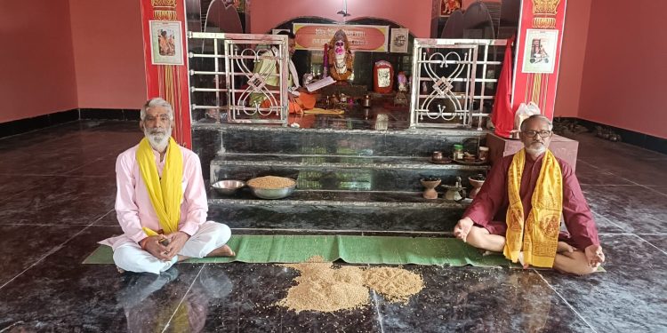 निज मन्दिर में बिराजे खेड़ी के बाला जी,यज्ञ की पूर्णाहुति आज,प्रसाद बटेगा।