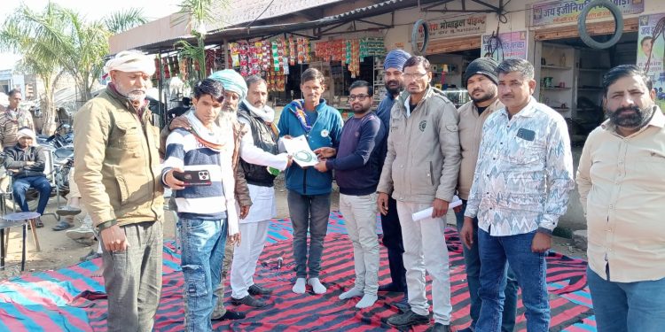 हेमराज नागर भारतीय किसान यूनियन टिकैत के जलवाड़ा उप तहसील के ब्लॉक अध्यक्ष बने