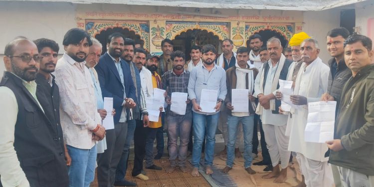 श्री वीर गुर्जर विकास समिति छबड़ा गुर्जर समाज तहसील कार्यकारिणी का हुआ विस्तार