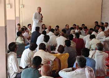 विधानसभा प्रभारी ने छबड़ा ब्लॉक व छबड़ा नगर संगठनात्मक की बैठक में की भागीदारी,पार्टी को सशक्त बनाने पर दिया जोर