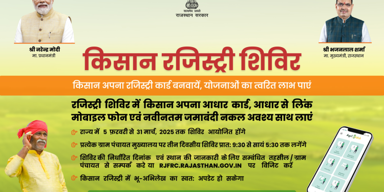 जिला कलक्टर ने किया फॉर्मर रजिस्ट्री शिविरों का निरीक्षण, 31 मार्च तक पंजीकरण अनिवार्य
